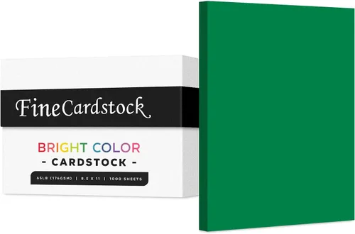 Vista 8 de Papel de alta calidad para tarjetas de colores, caja de 1000 hojas, cartulina de peso medio de 65 libras, perfecta para suministros escolares, artes