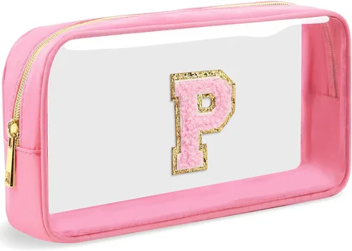 Vista 71 de Bolsa de Maquillaje Transparente Pequeña Bolsa de Cosméticos Bolsa de Viaje de Artículos de Aseo Bolsa Transparente con Cremallera Bolso Organizador