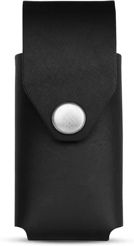 Vista 3 de American Bench Craft Estuche de cuero remachado para múltiples herramientas para Leatherman Free P2, Free P4 y Leatherman Signal - Funda de cuero