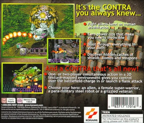 Vista 2 de Contra Legacy of War
