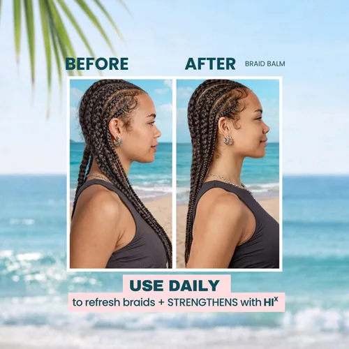 Vista 12 de The Beachwaver Co. Bálsamo para Trenzas Preparación Pre-Trenza - Tamaño Completo (4 Fl Oz) Espuma Imprimadora Domadora de Frizz Fortalece