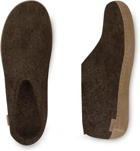 Vista 6 de A-02 - pantuflas unisex, marrn