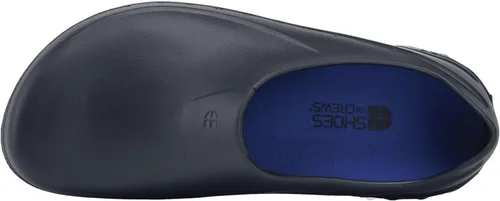 Vista 5 de Shoes for Crews Unisex Slip-Resistant Work Clogs - Comfortable, Non-Slip Work Shoes for Men & Women in Food Service, Healthcare, Hospitality - Negro