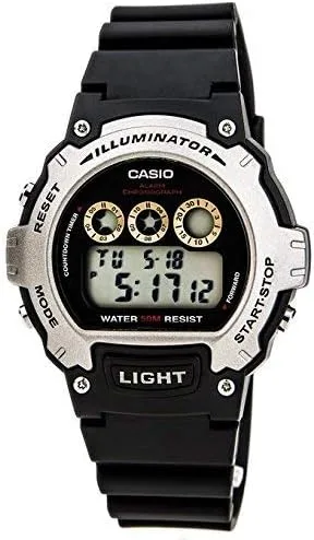 Vista 2 de Casio Illuminator Deportes Digital Chrono Reloj w214h-1av