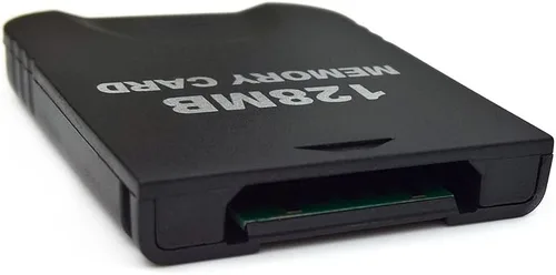 Vista 2 de aoyoho negro 128MB Juegos Tarjeta de memoria compatible para Wii y Gamecube