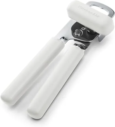 Vista 9 de KitchenAid Abrelatas y abrebotellas multifunción clásico, fácil de usar, rueda de corte de acero inoxidable afilada, asas ergonómicas suaves
