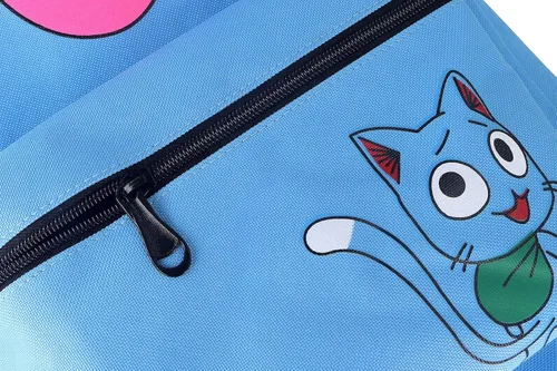 Vista 6 de Roffatide Mochila de anime para cosplay, mochila escolar para adolescentes y niñas, Fairy Tail