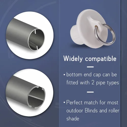 Vista 6 de Kit de repuesto universal para sombrilla, kit de salto elástico, correa para parasol, resistente a la intemperie, compatible con persianas