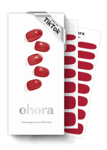 Vista 13 de ohora Tiras de uñas de gel semicuradas (N Clean Girl), color rosa, gelatina, funciona con cualquier lámpara UV/LED, calidad de salón, larga