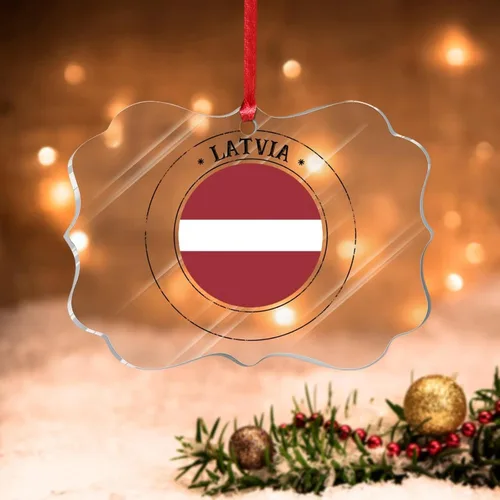 Vista 31 de Bandera de Hungría, adornos para árbol de Navidad, bandera nacional de Hungría, decoración de Navidad, adorno acrílico, recuerdo de Navidad, amantes