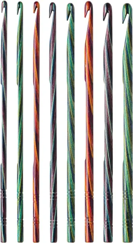 Vista 6 de Knit Picks Juego de ganchos de ganchillo de madera caspio WeCrochet