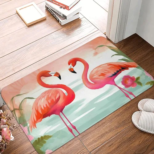 Vista 15 de Tapete para puerta delantera, tapete de bienvenida con bonito estampado de cerdito, absorbente, antideslizante, tapete de entrada suave, lavable