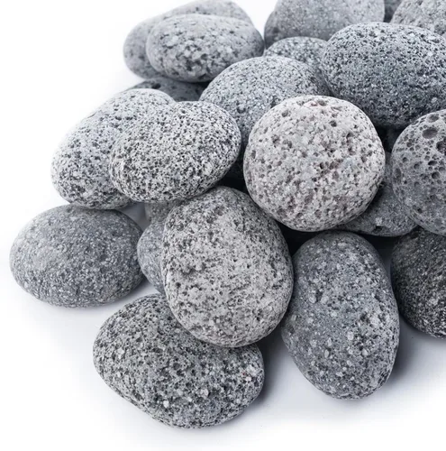 Vista 11 de GASPRO Rocas de lava grandes para hoguera, 10 libras, 1-3 pulgadas, rojo