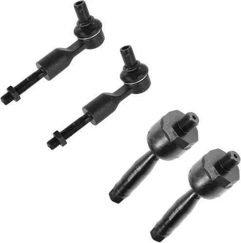 Vista 10 de TRQ Juego de varillas de acoplamiento delanteras interiores y exteriores, 4 piezas, compatible con Kia Soul 2014-2019 15-19 Soul EV