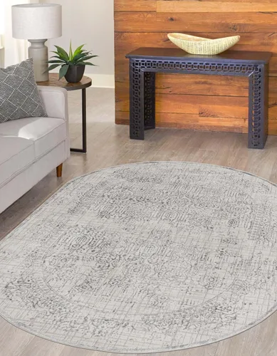 Vista 15 de Unique Loom Aberdeen Collection - Alfombra de área Stanhope (2' 7" x 6' 1" camino, gris/beige)