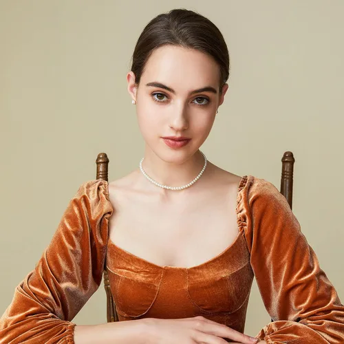 Vista 3 de BABEYOND - Collar de gargantilla de perlas de imitación redondo, collar estilo años 20, accesorios para fiesta temática Gatsby