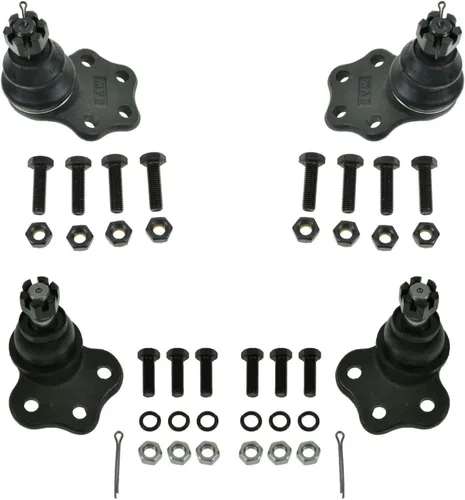 Vista 72 de TRQ Juego de juntas esféricas delanteras superior e inferior para lado del conductor y del pasajero Compatible con Acura TL 2009-2014 Acura TSX