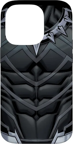 Vista 17 de iPhone 16 Marvel Avengers Black Panther - Funda para disfraz