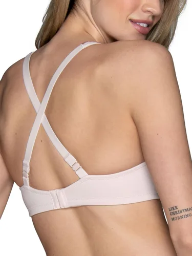 Vista 4 de Vanity Fair Womens Bra with 2-Way Convertible Straps, Body Caress Full Coverage, Lightly Lined Cups Up to Dd