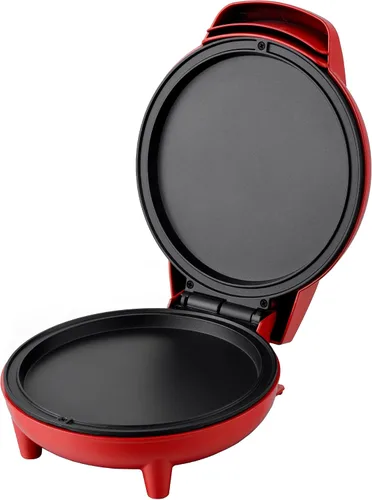 Vista 6 de Courant Plancha/Mini Horno Plancha Compacta de 7 Pulgadas Plancha Personal/Horno para Pizza Negro