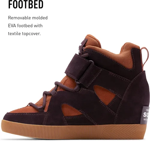 Vista 4 de SOREL Botas de cuña deportivas Out 'N About para mujer