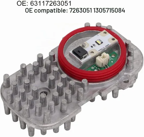 Vista 2 de SOCAL-LED LIGHTING 63117263051 Luz de circulación diurna DRL Módulo de inserción de diodo LED para faro Unidad de control Fit para BMW 2008-2017