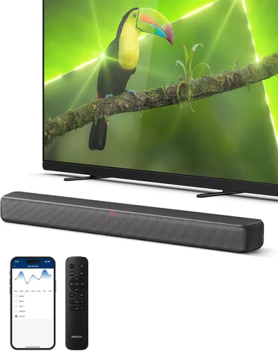 Vista 12 de Barra de sonido PHILIPS B4208 de 2.0 canales con Bluetooth, HDMI ARC y reproducción USB - Simplemente mejor sonido de TV
