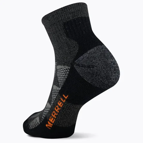 Vista 2 de Merrell Calcetines MOAB de senderismo para hombre y mujer, absorben la humedad y soporte del arco