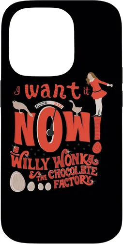Vista 17 de Willy Wonka Carcasa para iPhone 17 y The Chocolate Factory I Want It Now