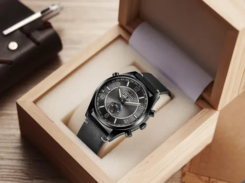 Vista 5 de Relojes automáticos para hombres mecánicos relojes de pulsera (sin batería), ganando el concurso de diseño