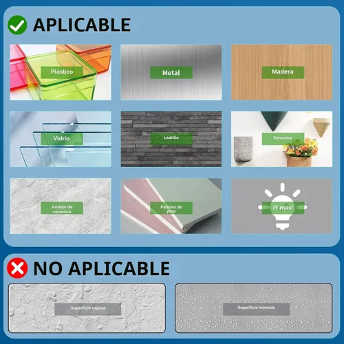 Vista 8 de PHIXBEAR Adhesión súper fuerte, cinta de doble cara resistente, impermeable para uso en interiores y exteriores, adhesivo de espuma multiusos