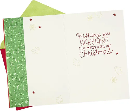 Vista 2 de Hallmark Tarjeta de Navidad (Feels Like Christmas)