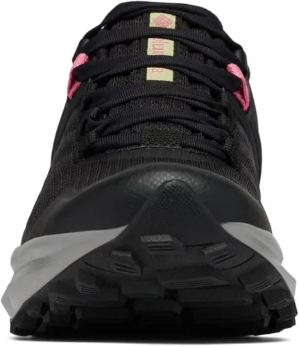 Vista 3 de Columbia Tenis de senderismo Facet 75 Outdry para mujer, NegroGeranio Salv