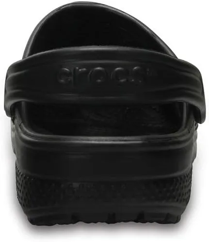 Vista 7 de Zuecos clásicos para niños Crocs, Negro, 12 niño pequeño