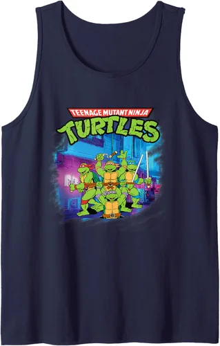 Vista 9 de Mademark x Teenage Mutant Ninja Turtles - Camiseta sin mangas clásica para adolescentes Negro