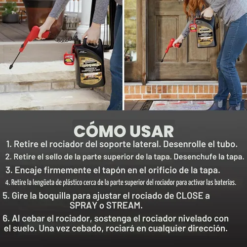 Vista 10 de Spectracide Terminate Termitas y Ant Killer Carpenter de 1.33 galones, con pulverizador AccuShot, tratamiento de barrera para interiores y hogares