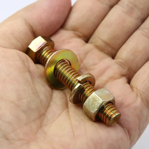 Vista 4 de Kit de 236 arandelas de pernos y tuercas resistentes de grado 8, 1/4-20 5/16-18 3/8-16, tornillos hexagonales, tuercas, kit surtido, incluye 13