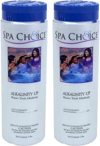 Vista 4 de SpaChoice 2-Pounds Premium Alkalinity Increaser for Hot Tub Raises Total Alkalinity, 100% Sodium Bicarbonate, Easy to Use, Add 1 ounce and Retest