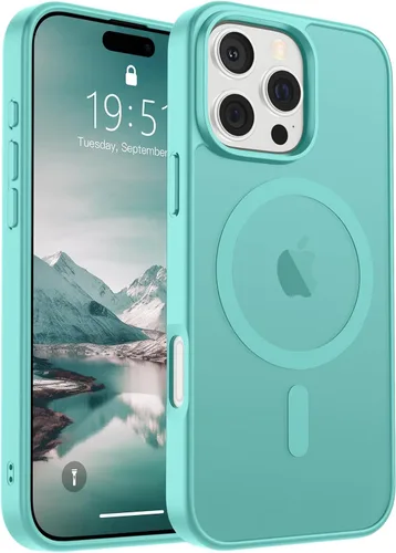 Vista 261 de SUPFINE Funda magnética para iPhone SE 2022 (3ª)/2020 (2ª), iPhone 8 (compatible con MagSafe) (protección contra caídas de grado militar), funda