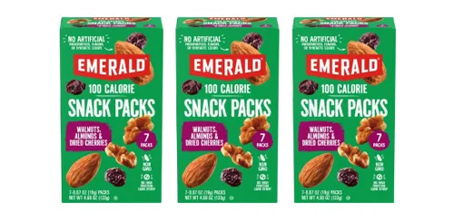 Vista 12 de Emerald Nueces secas de almendras tostadas, paquetes de 100 calorías, 7 unidades (paquete de 2)