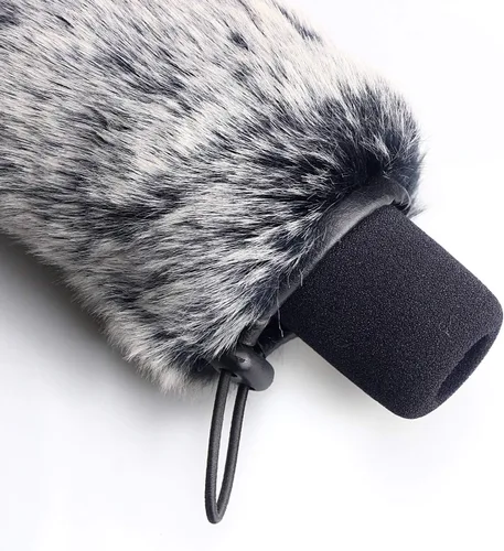 Vista 5 de YOUSHARES Rode VideoMic Go - Protector de parabrisas y cubierta de espuma, micrófono para cámara de micrófono Rode GO, micrófono para interiores