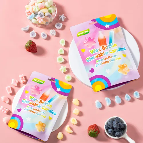 Vista 6 de Chuxinyinian Gomitas de Cera con Sabores de Frutas Variadas, 32 Gomitas, 60g