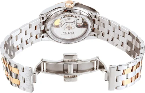 Vista 3 de Mido Watch Reloj de madre perla Belluna Lady Automatic Mido Caliber 80 base ETA C07611 para mujer Nácar