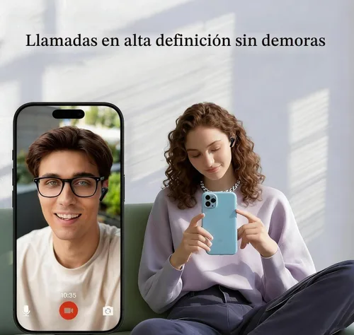 Vista 2 de Auriculares inalámbricos Bluetooth 5.3 BSWLMDD - Estéreo de alta fidelidad