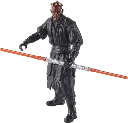 Vista 5 de STAR WARS Galaxy of Adventures Darth Maul - Figura de juguete a escala de 3.75 pulgadas y mini cómic