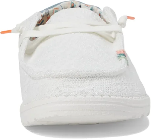 Vista 6 de Hey Dude Wendy Boho, zapatos de mujer con cordones, cómodos y ligeros