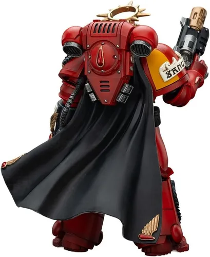 Vista 6 de JOYTOY 1/18 Warhammer 40,000 Figura de acción Blood Angels Capitán con pistola Inferno y colección Power Fist Modelo Pre-Order
