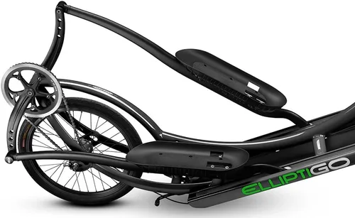 Vista 3 de ElliptiGO Bicicleta elíptica para exteriores de larga zancada 3C, se convierte en bicicleta de interior Negro