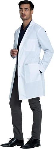 Vista 4 de Cherokee Abrigo de laboratorio para hombres y mujeres de 38 pulgadas CK460