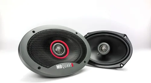 Vista 2 de MB Quart Maxxsonics FKB169 Formula - Altavoces coaxiales de audio para automóvil de 2 vías de 6 x 9 pulgadas